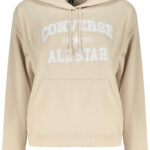 Converse Women's Zip-Up Hoodie in Beige
