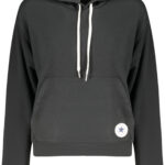 Converse Women's Zip-Up Hoodie, Black