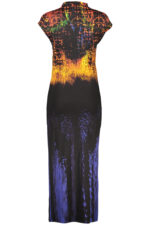 DESIGUAL WOMEN'S LONG BLACK DRESS - Image 2