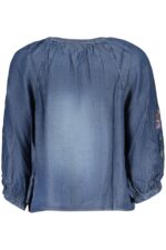 DESIGUAL WOMEN'S LONG-SLEEVED SHIRT, BLUE - Image 2