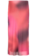 DESIGUAL WOMEN'S LONG PURPLE SKIRT - Image 2