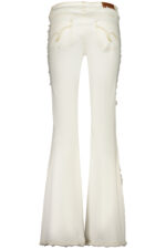 DESIGUAL WOMEN'S DENIM JEANS WHITE - Image 2