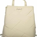 DESIGUAL WOMEN'S WHITE BACKPACK