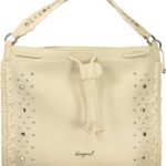 DESIGUAL WOMEN'S WHITE BACKPACK
