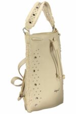 DESIGUAL WOMEN'S WHITE BACKPACK - Image 3