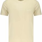 ELLESSE MEN'S SHORT-SLEEVE T-SHIRT, BEIGE