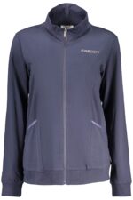 FREDDY WOMEN'S BLUE ZIP-UP SWEATSHIRT