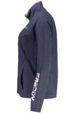 FREDDY WOMEN'S BLUE ZIP-UP SWEATSHIRT - Image 3