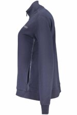 FREDDY WOMEN'S BLUE ZIP-UP SWEATSHIRT - Image 3
