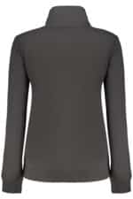 FREDDY WOMEN'S BLACK ZIP-UP SWEATSHIRT - Image 2