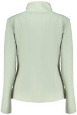 FREDDY WOMEN'S GREEN ZIP-UP SWEATSHIRT - Image 2