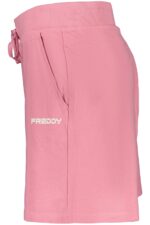 FREDDY WOMEN'S PINK LONG TRACKSUIT TROUSERS - Image 3