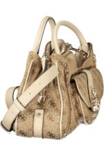 GUESS JEANS WOMEN'S BEIGE BAG - Image 3