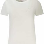 GUESS JEANS SHORT SLEEVE T-SHIRT WOMEN WHITE