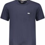 GUESS JEANS SHORT SLEEVE T-SHIRT MEN BLUE