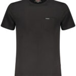 GUESS JEANS MEN'S SHORT-SLEEVED T-SHIRT BLACK