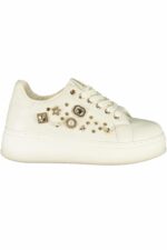 LAURA BIAGIOTTI WOMEN'S WHITE SPORTS SHOES