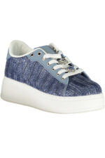 LAURA BIAGIOTTI WOMEN'S BLUE SPORTS SHOES - Image 2