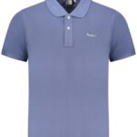 PEPE JEANS MEN'S SHORT-SLEEVE POLO SHIRT, BLUE