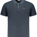PEPE JEANS MEN'S SHORT-SLEEVE POLO SHIRT, BLUE