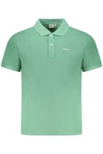 PEPE JEANS MEN'S SHORT-SLEEVED POLO SHIRT, GREEN