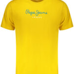 PEPE JEANS MEN'S SHORT-SLEEVED T-SHIRT YELLOW