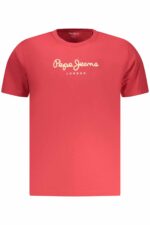 PEPE JEANS MEN'S SHORT-SLEEVED T-SHIRT, RED