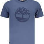 TIMBERLAND MEN'S SHORT-SLEEVE T-SHIRT BLUE