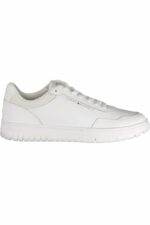 TOMMY HILFIGER MEN'S WHITE SPORTS SHOES