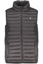 US GRAND MEN'S BLACK SLEEVELESS JACKET