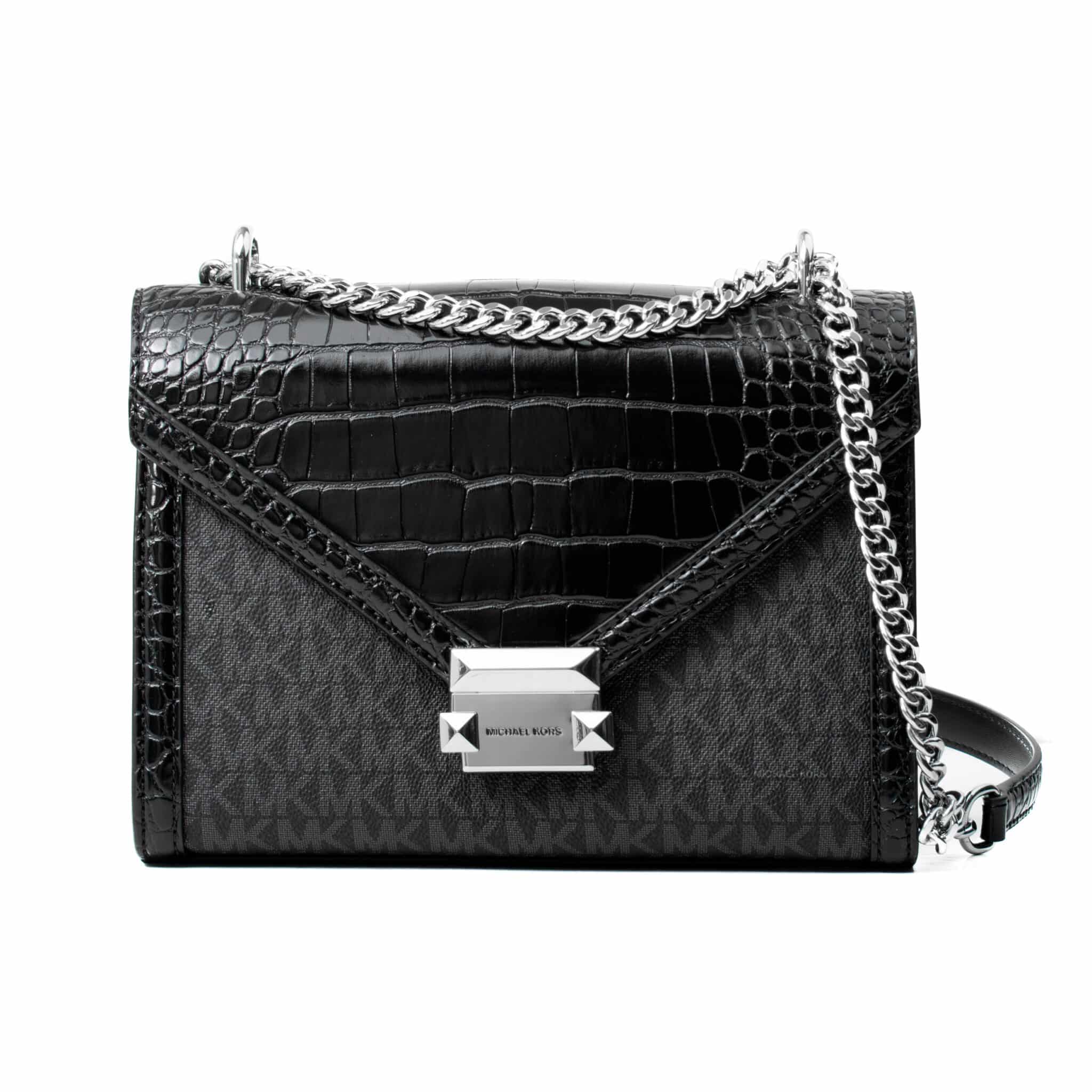35S5SWHL6B-BLACK BAG MICHAEL KORS WOMEN 35S5SWHL6BBLA (24X18X8CM ) - Image 1