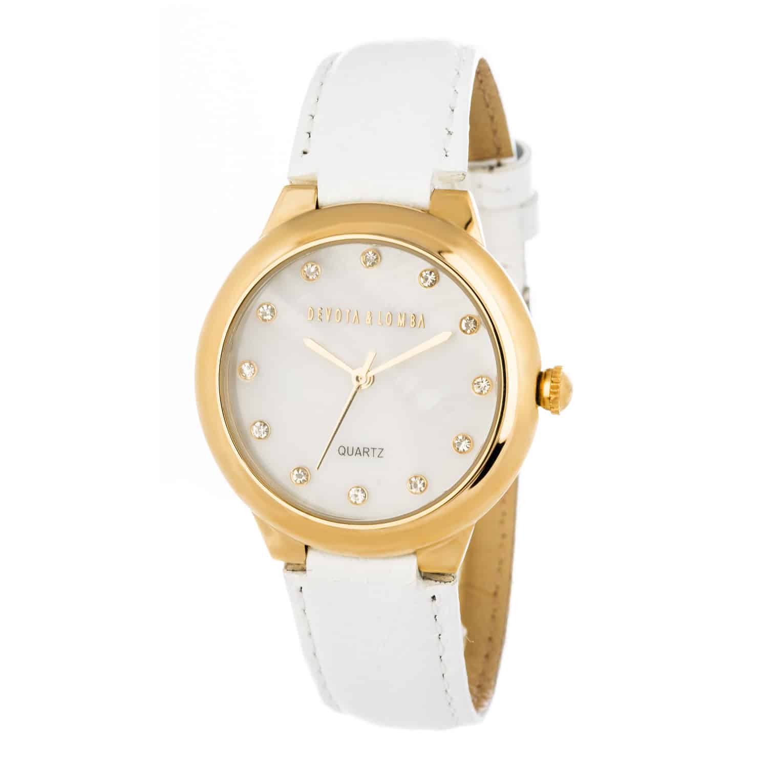 Fotografia para Ecommerce WATCH DEVOTA & LOMBA WOMAN DL006WN-02WHI (35MM) - Image 1