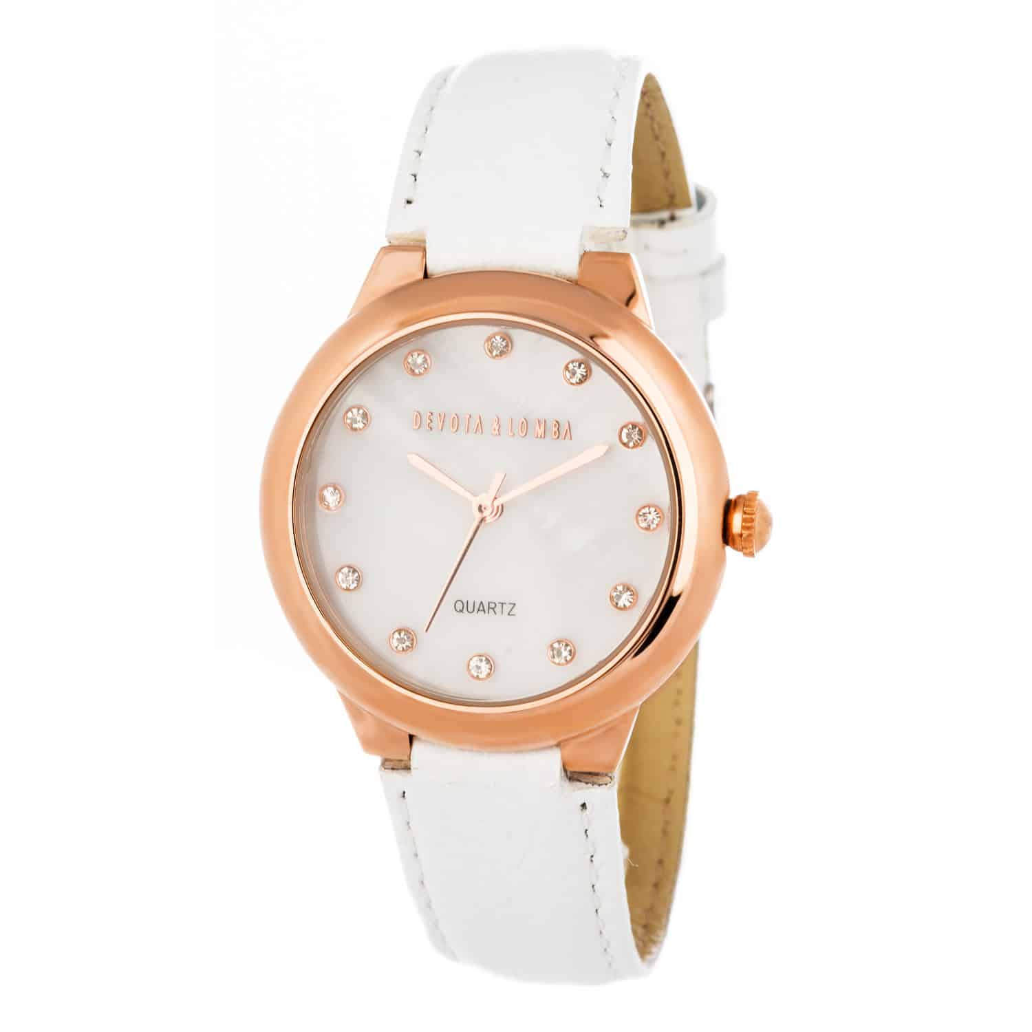 Fotografia para Ecommerce WATCH DEVOTA & LOMBA WOMAN DL006WN-03WHI (35MM) - Image 1