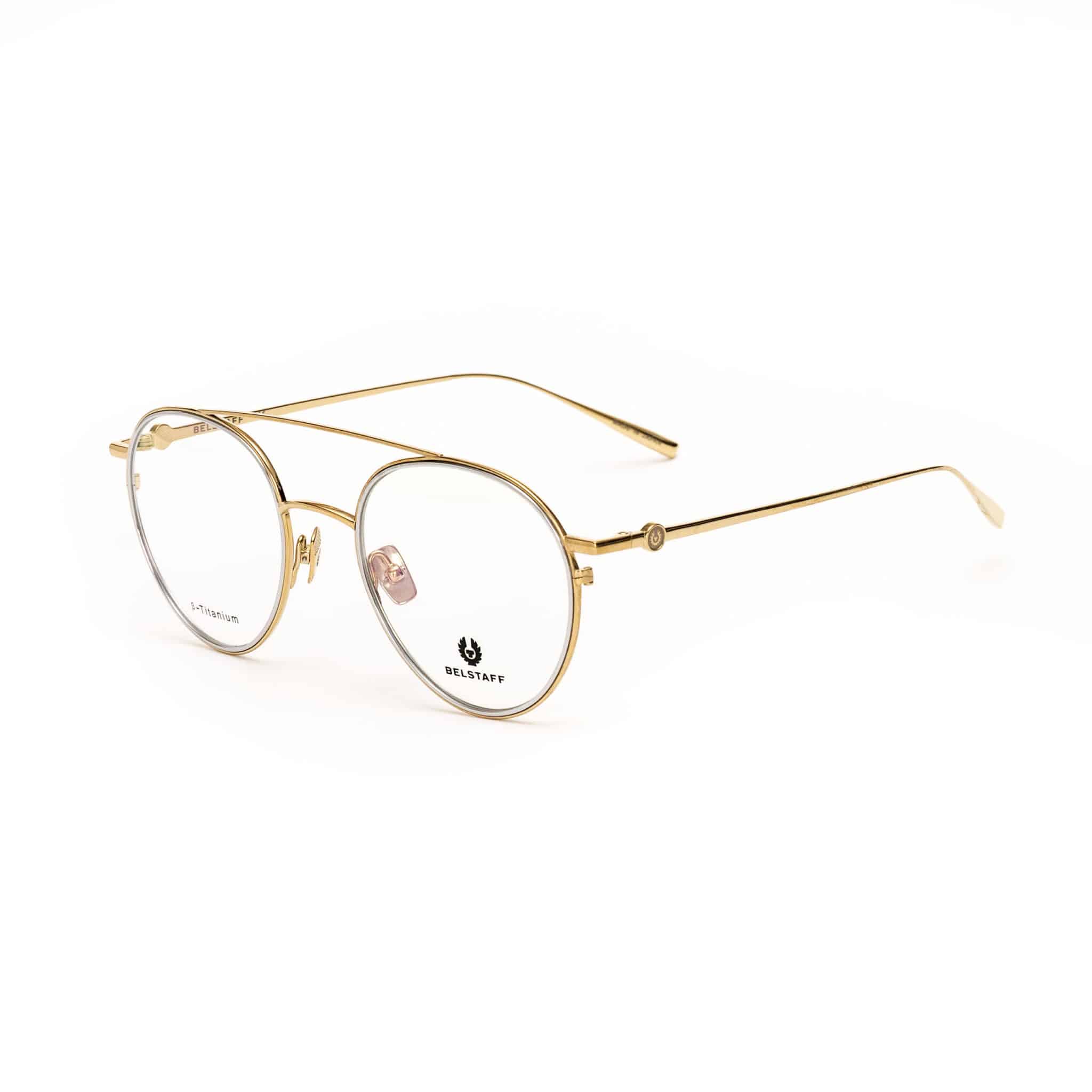 JAGGED-CLIP-ON-DORADO-GRIS VIEW + CLIP-ON BELSTAFF WOMEN JAGGEDCLIPOND (Lens/Bridge/Temple) 53/22/145 mm) - Image 1