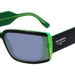 SUNGLASSES KARL LAGERFELD Unisex KL6106S-11 (Lens/Bridge/Temple) 64/19/135 mm)
