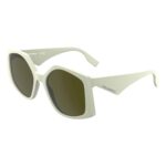 SUNGLASSES KARL LAGERFELD WOMEN KL6208S-105 (Lens/Bridge/Temple) 55/19/140 mm)
