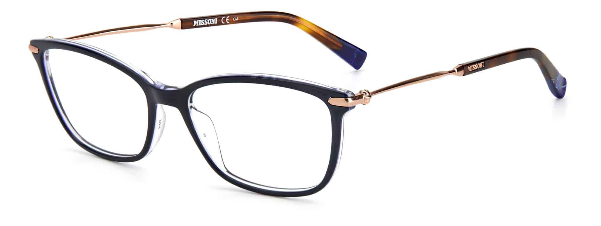 MIS-0058-PJP GLASSES MISSONI WOMEN MIS-0058-PJP (Lens/Bridge/Temple) 55/16/145 mm) - Image 1