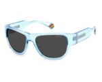 SUNGLASSES POLAROID UNISEX PLD6197SMVU (Lens/Bridge/Temple) 55/17/130 mm)
