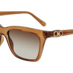 SUNGLASSES FERRAGAMO WOMEN SF1027S-210 (Lens/Bridge/Temple) 55/16/140 mm)