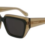 SUNGLASSES FERRAGAMO WOMEN SF2002S-327 (Lens/Bridge/Temple) 55/18/140 mm)