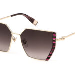 SUNGLASSES FURLA WOMEN SFU786V570AHL (Lens/Bridge/Temple) 57/14/140 mm)