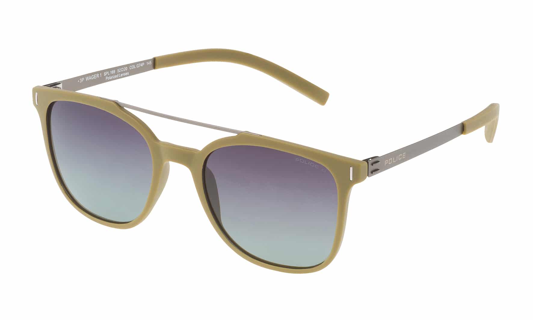 SPL169N52G74P SUNGLASSES POLICE MAN SPL169N52G74P (Lens/Bridge/Temple) 52/20/145 mm) - Image 1