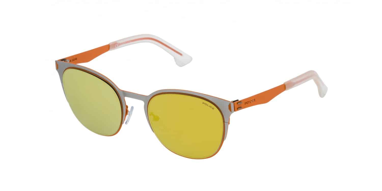 SPL341-S34G SUNGLASSES POLICE Unisex SPL341-S34G (Lens/Bridge/Temple) 52/21/145 mm) - Image 1