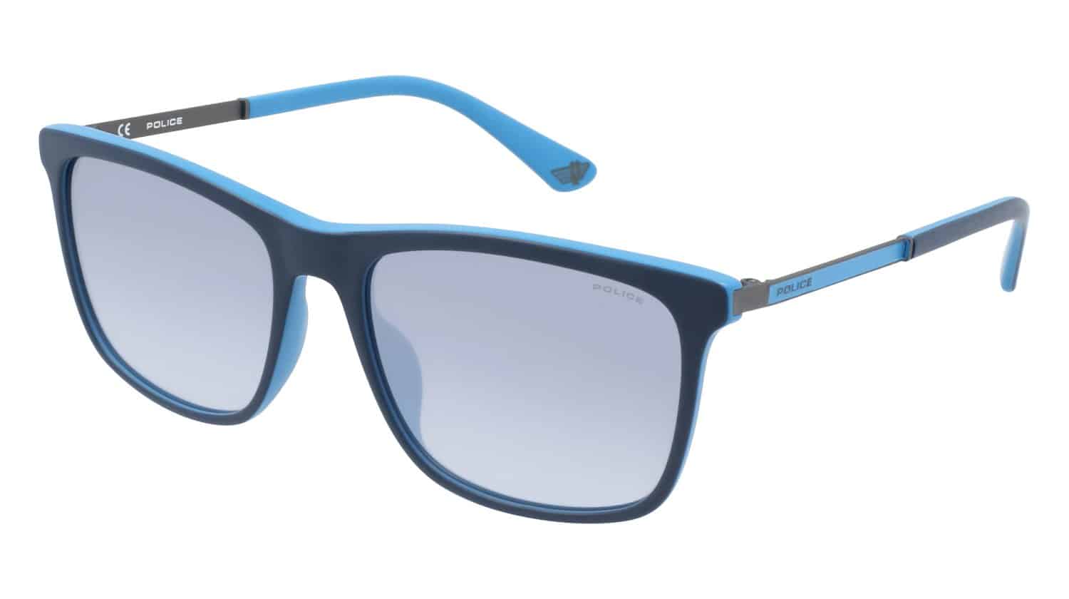SPLA56-56WTRX SUNGLASSES POLICE MAN SPLA5656WTRX (Lens/Bridge/Temple) 56/17/145 mm) - Image 1