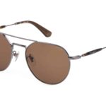 SUNGLASSES POLICE Unisex SPLF14-55509Y (Lens/Bridge/Temple) 55/19/140 mm)