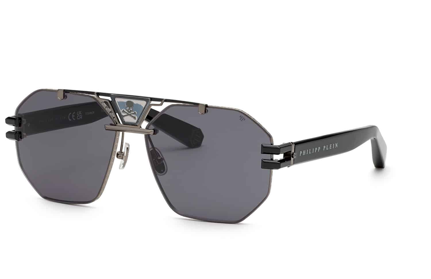 SPP077V630K59 SUNGLASSES PHILIPP PLEIN MAN SPP077V630K59 (Lens/Bridge/Temple) 63/15/150 mm) - Image 1