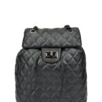 BACKPACK ANNA LUCHINI WOMAN SS22AL2165NER (22X32X11CM )