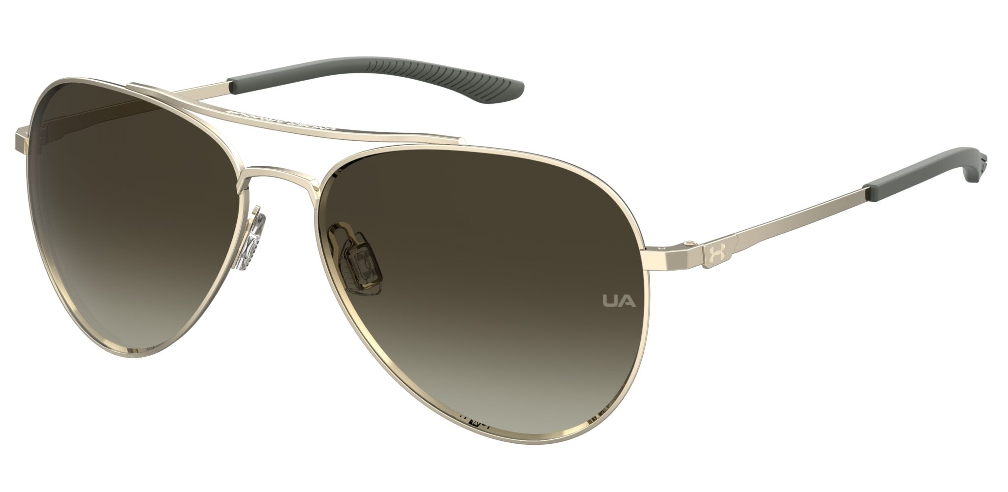 UA-0007-G-S-3YG SUNGLASSES UNDER ARMOUR UNISEX UA0007GS3YG (Lens/Bridge/Temple) 57/15/140 mm) - Image 1