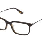 GLASSES POLICE MAN VPL687-520722 (Lens/Bridge/Temple) 52/17/145 mm)