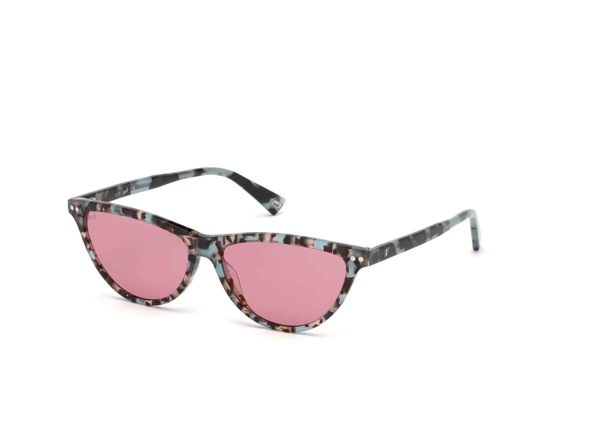 WE0264-5555Y SUNGLASSES WEB EYEWEAR WOMAN WE0264-5555Y (Lens/Bridge/Temple) 55/14/140 mm) - Image 1